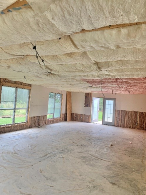 Fiberglass Batt insulation by Elite Insulation Specialist.