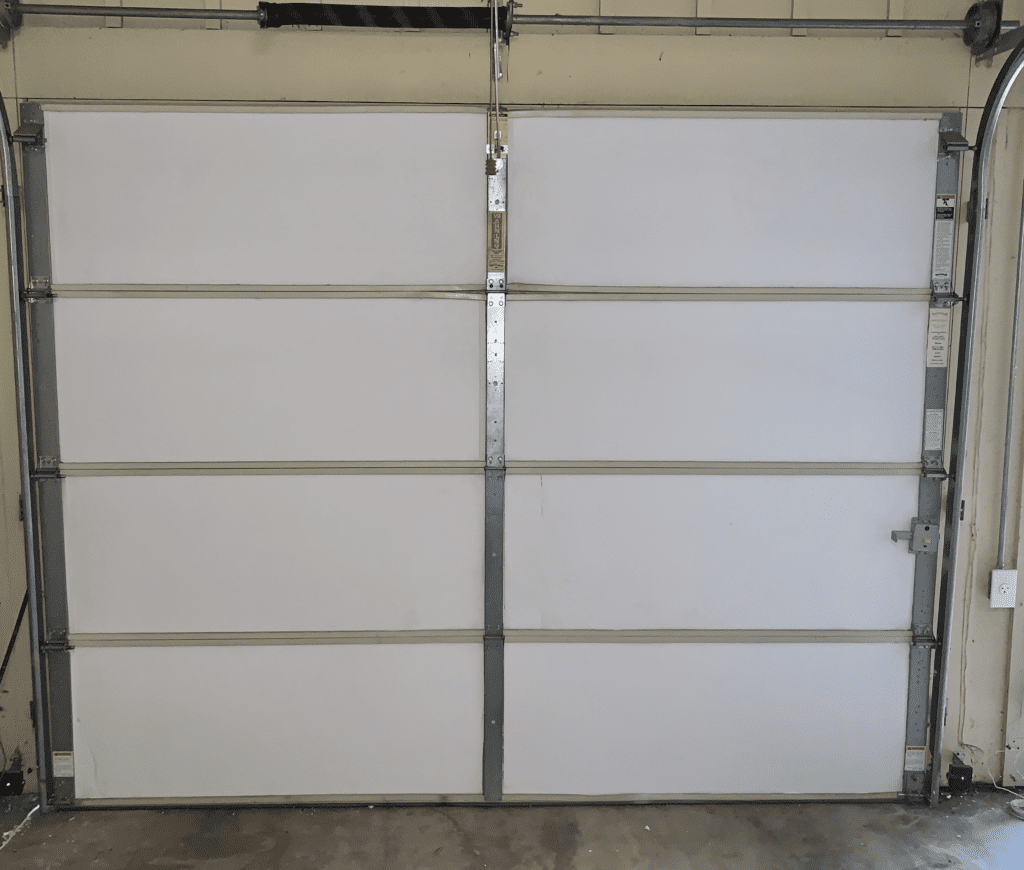 an insulated door.