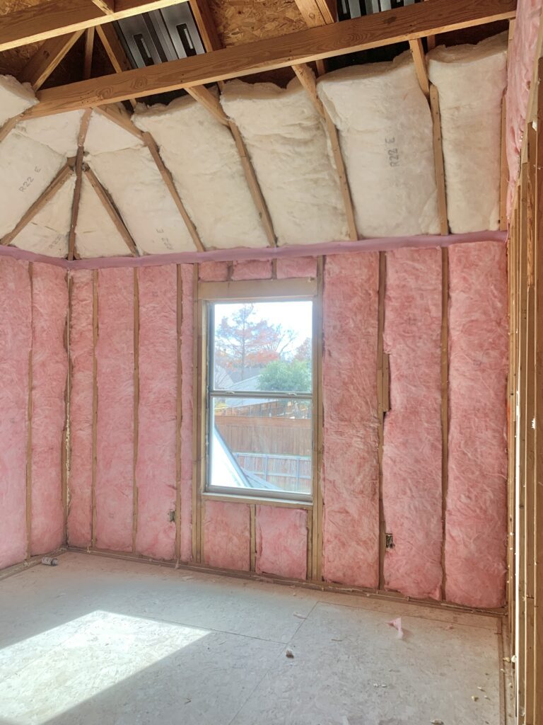 Professional Fiberglass batt ceiling and wall Insulation installation by Elite Insulation Specialist